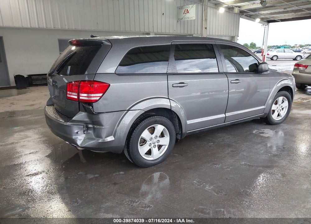 2013 DODGE JOURNEY AMERICAN VALUE PKG VIN: 3C4PDCAB9DT547801