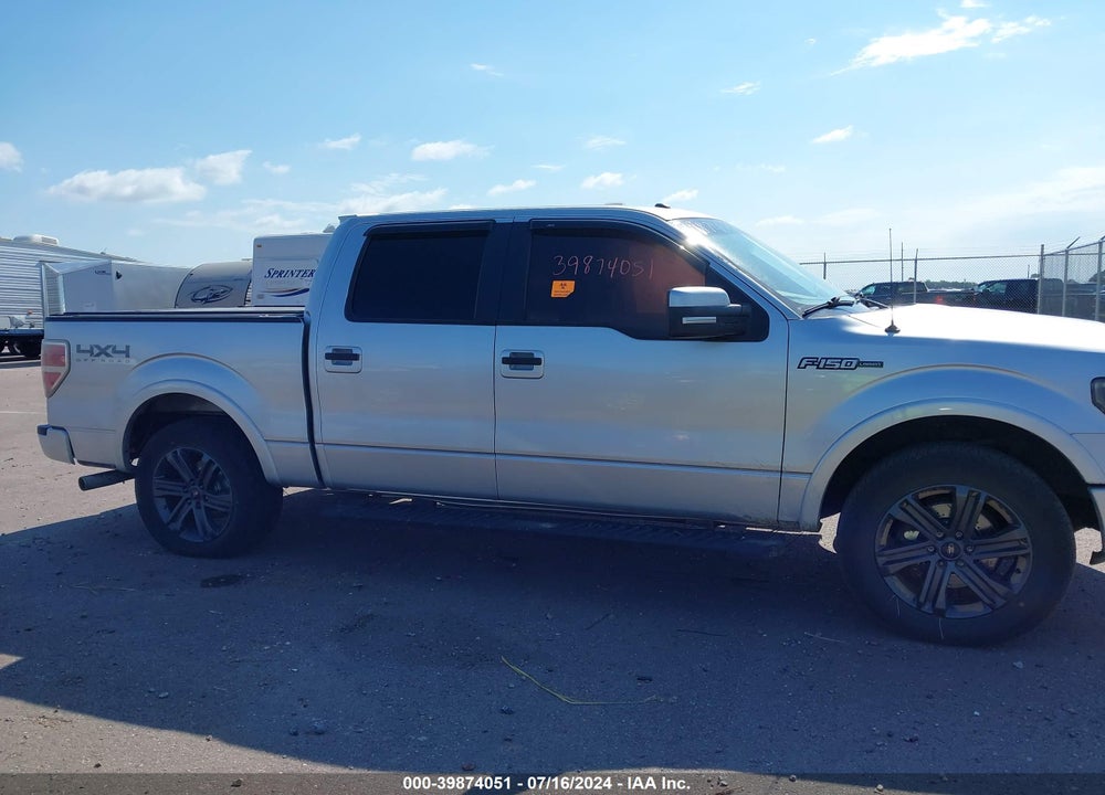 2011 FORD F-150 LARIAT VIN: 1FTFW1ETXBFD12134