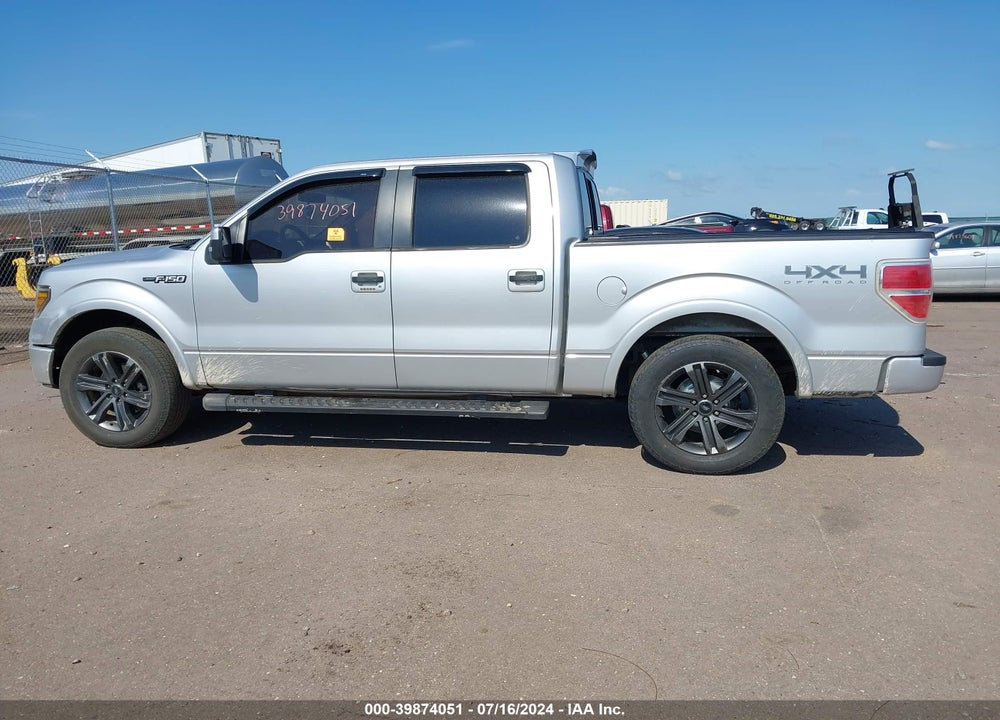 2011 FORD F-150 LARIAT VIN: 1FTFW1ETXBFD12134