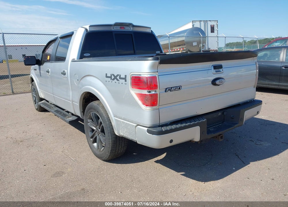 2011 FORD F-150 LARIAT VIN: 1FTFW1ETXBFD12134