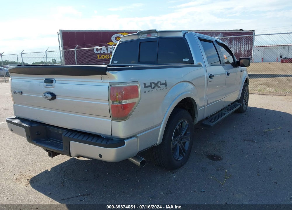 2011 FORD F-150 LARIAT VIN: 1FTFW1ETXBFD12134