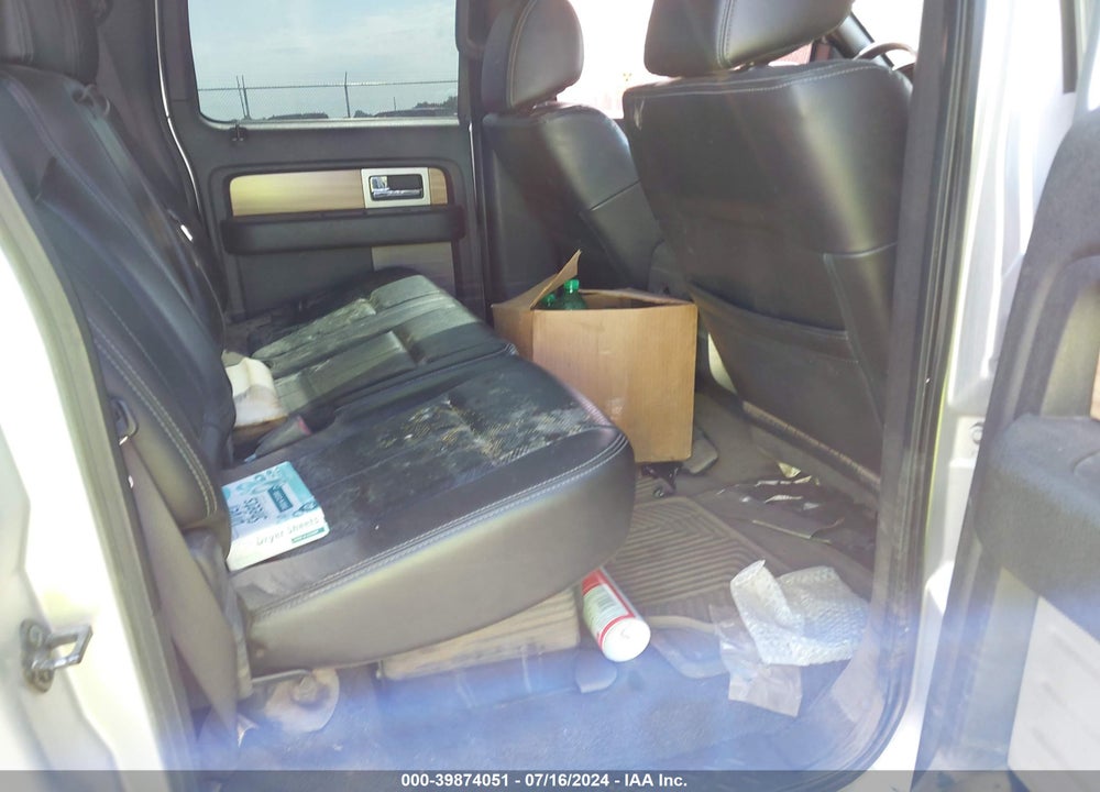 2011 FORD F-150 LARIAT VIN: 1FTFW1ETXBFD12134