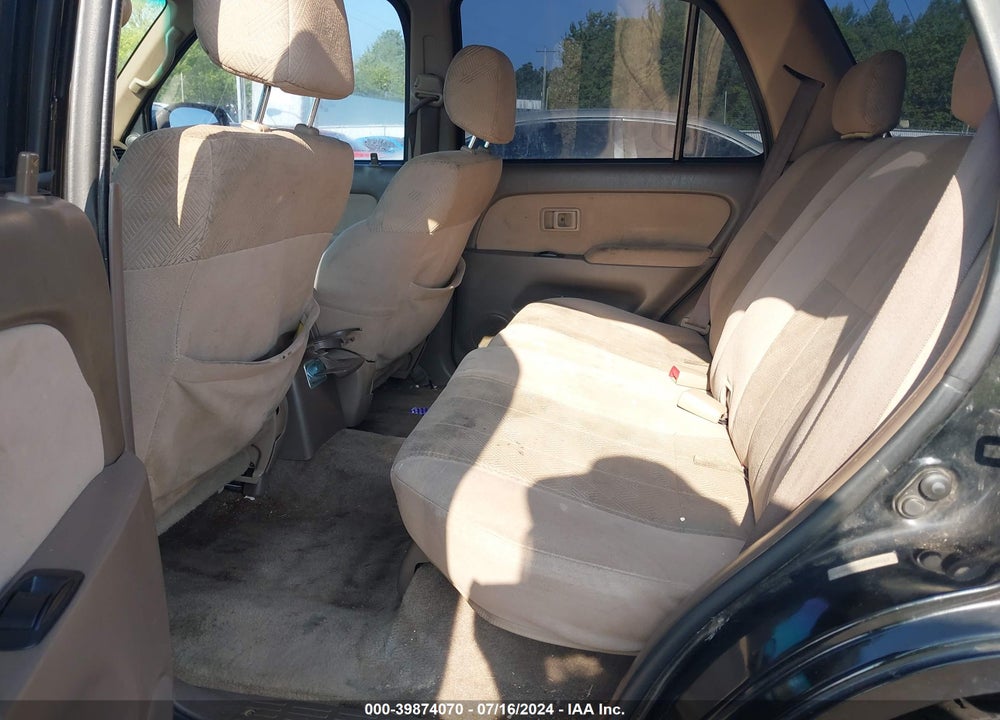 2002 TOYOTA 4RUNNER SR5 VIN: JT3GN86R120254733