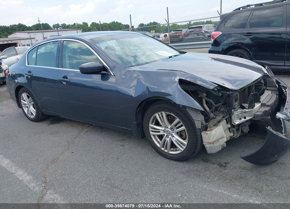 2012 INFINITI G37 JOURNEY VIN: JN1CV6AP8CM624853