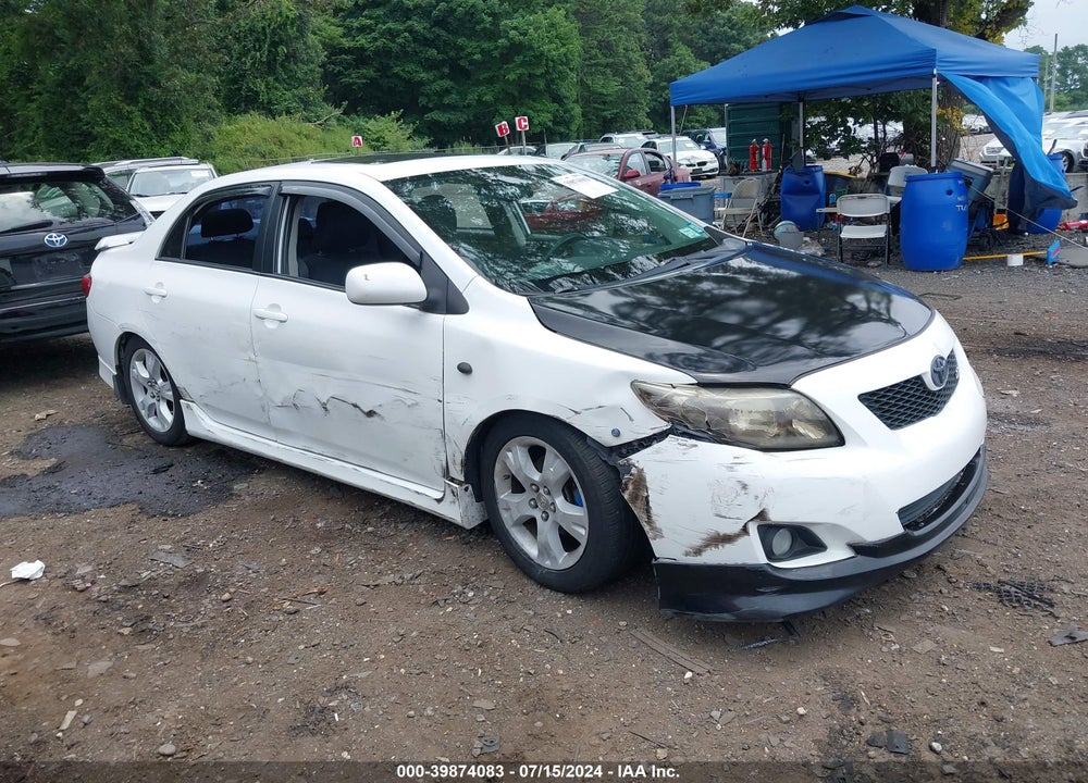 2009 TOYOTA COROLLA S VIN: 2T1BU40E39C153720