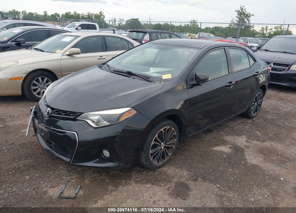 2016 TOYOTA COROLLA VIN: 5YFBURHE3GP474252