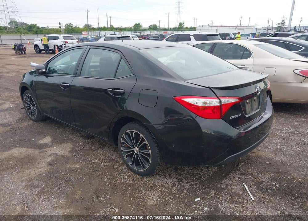 2016 TOYOTA COROLLA VIN: 5YFBURHE3GP474252