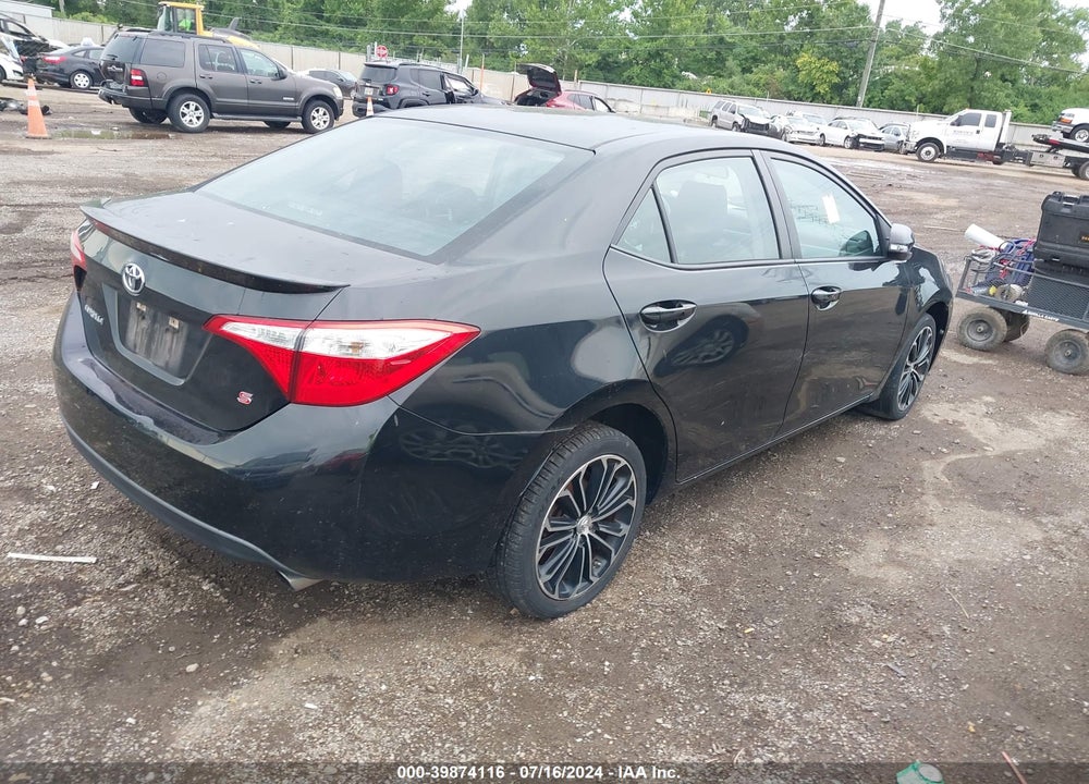 2016 TOYOTA COROLLA VIN: 5YFBURHE3GP474252