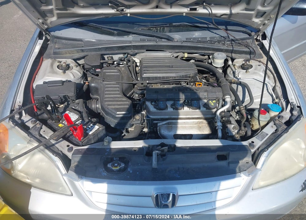 2001 HONDA CIVIC LX VIN: 2HGES16541H524369