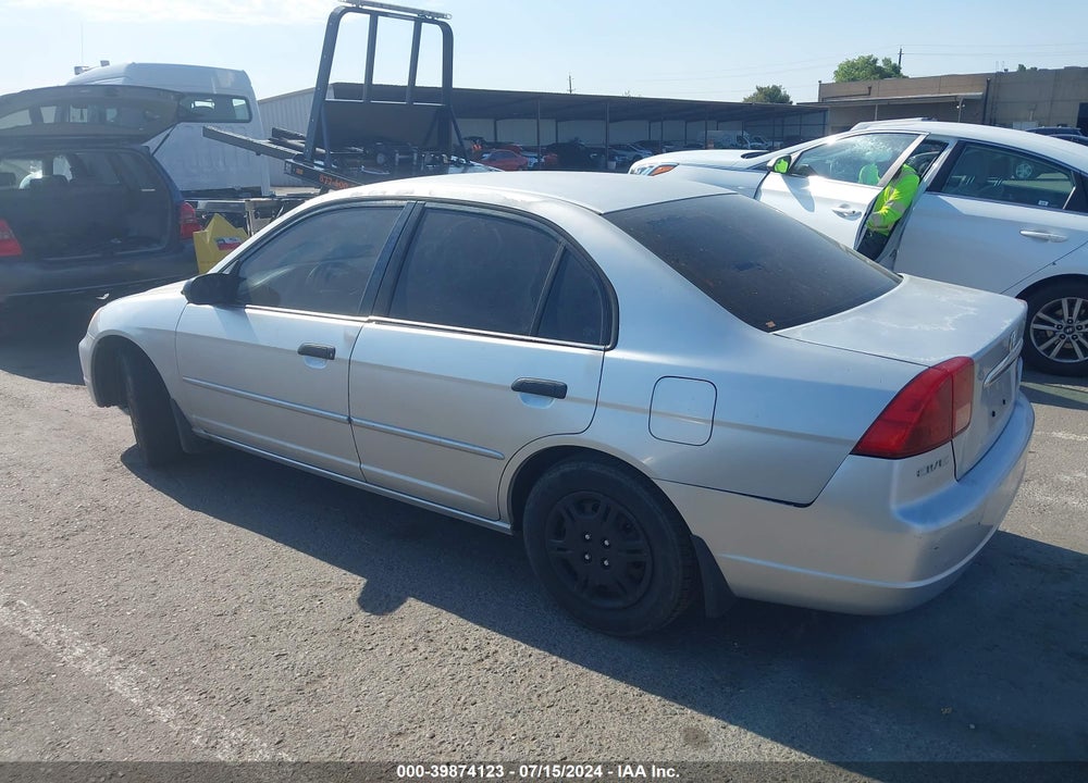 2001 HONDA CIVIC LX VIN: 2HGES16541H524369