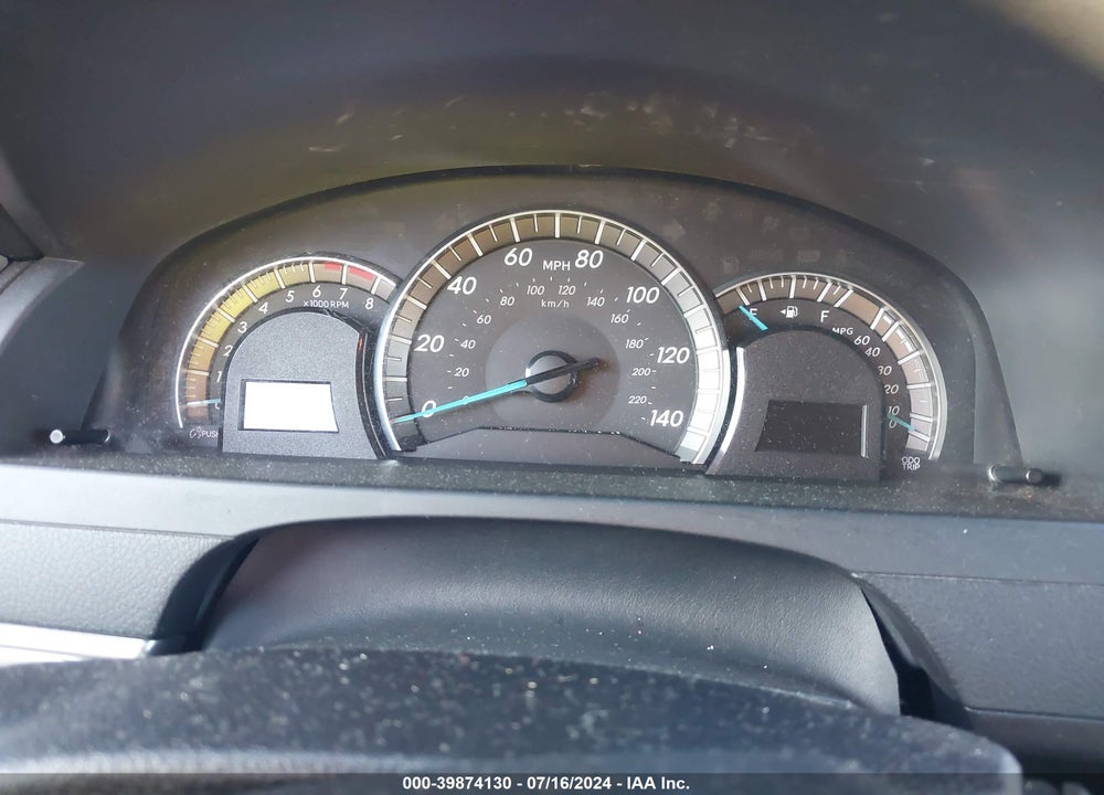 2012 TOYOTA CAMRY SE VIN: 4T1BF1FK3CU032407