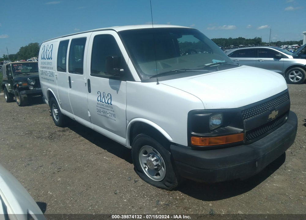 2012 CHEVROLET EXPRESS 3500 WORK VAN VIN: 1GCZGTCGXC1103969
