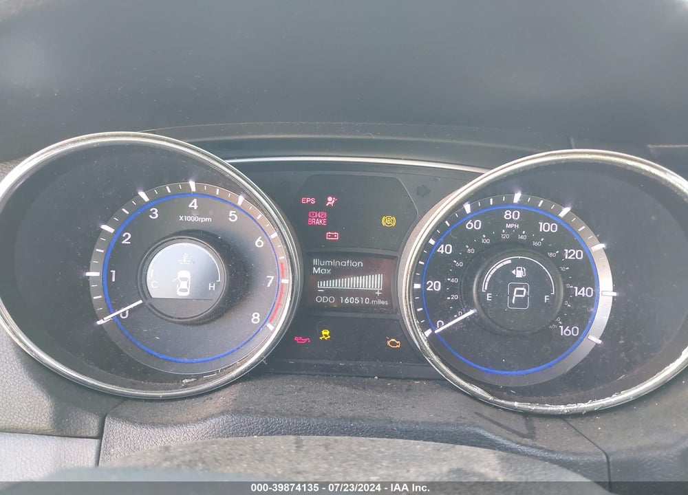 2013 HYUNDAI SONATA LIMITED VIN: 5NPEC4AC9DH531008