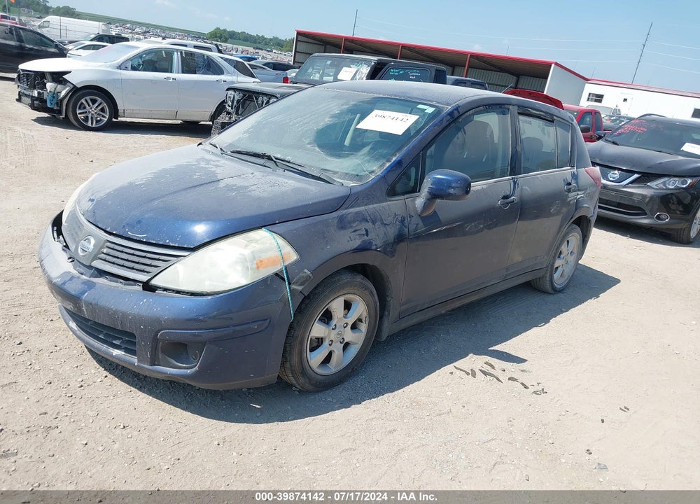 2008 NISSAN VERSA 1.8SL VIN: 3N1BC13E58L443310