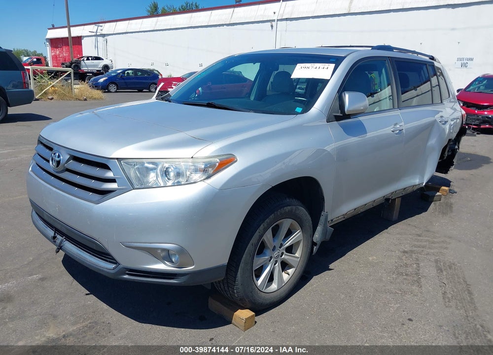 2013 TOYOTA HIGHLANDER VIN: 5TDBK3EH3DS247227