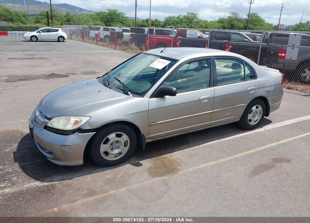 2005 HONDA CIVIC HYBRID VIN: JHMES96665S024541