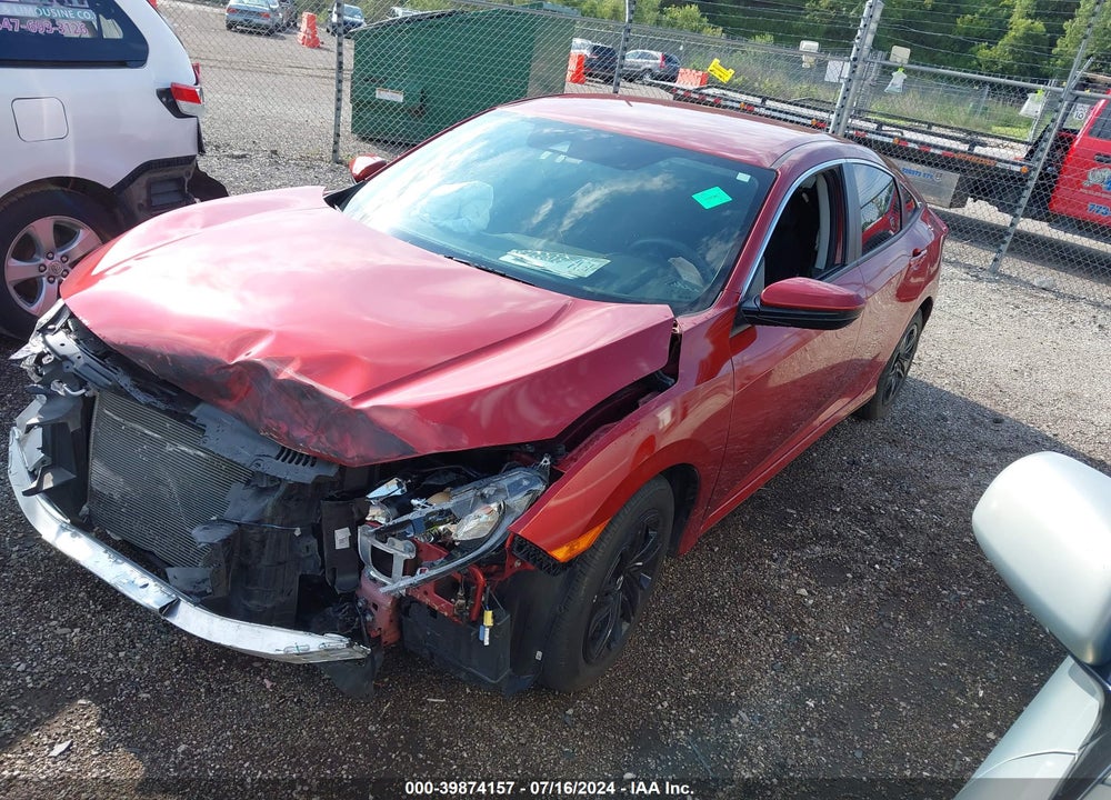 2020 HONDA CIVIC LX VIN: 2HGFC2F64LH566060