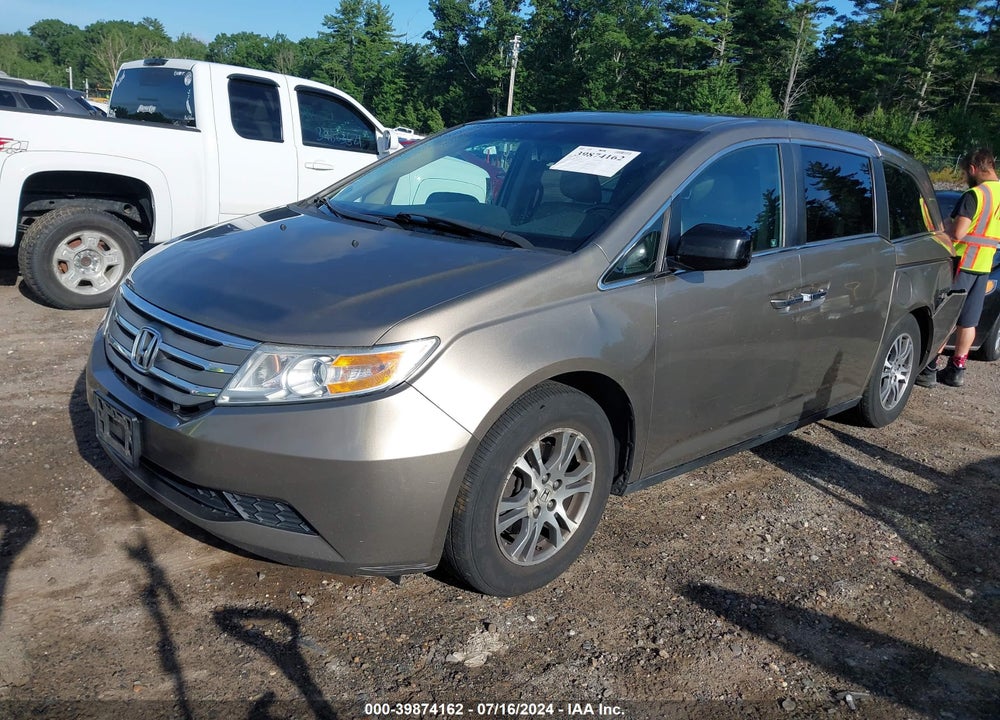 2011 HONDA ODYSSEY EX-L VIN: 5FNRL5H65BB055746