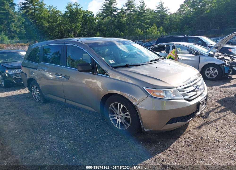2011 HONDA ODYSSEY EX-L VIN: 5FNRL5H65BB055746