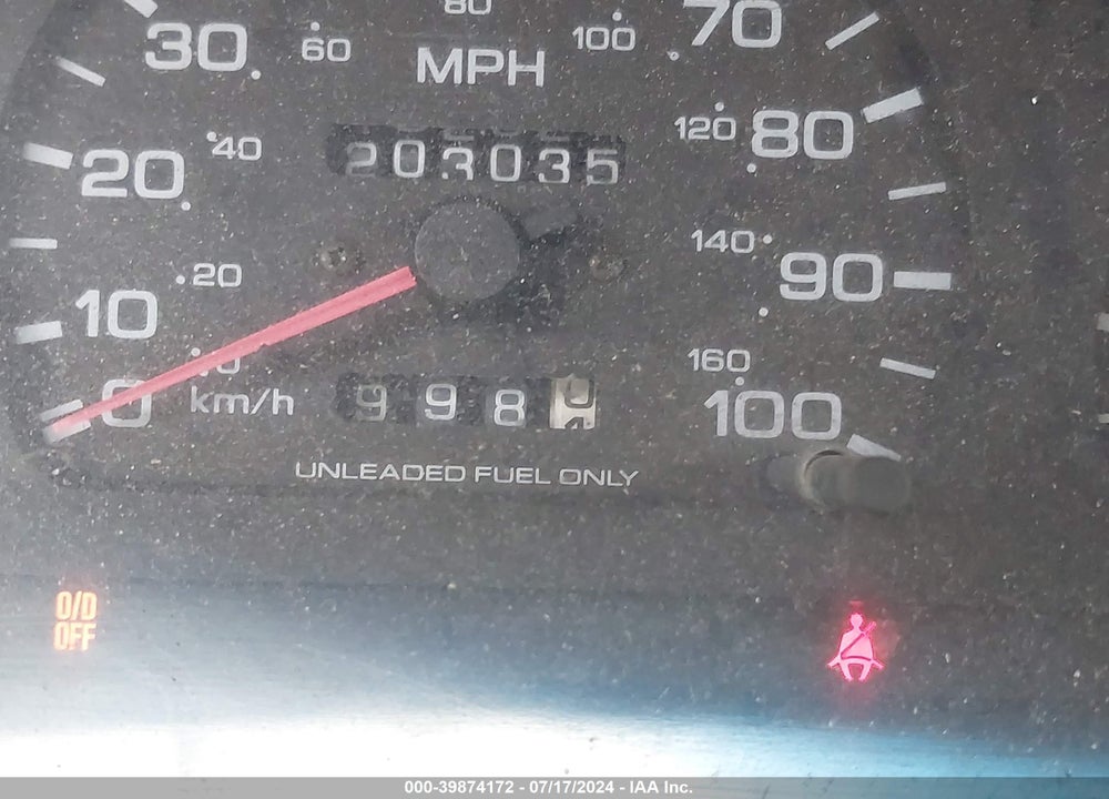 1997 NISSAN 4X2 TRUCK XE VIN: 1N6SD11S1VC392413