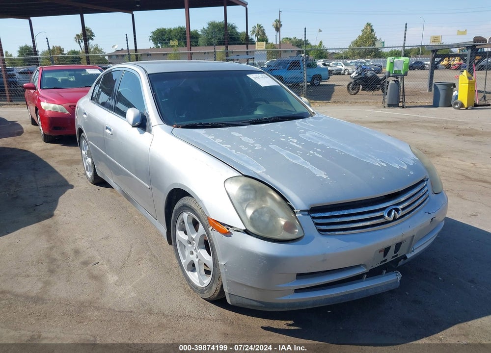 2003 INFINITI G35 LUXURY LEATHER VIN: JNKCV51EX3M320931