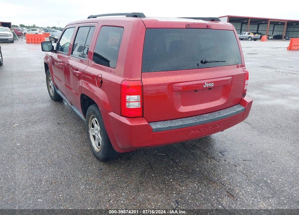 2010 JEEP PATRIOT SPORT VIN: 1J4NT2GA8AD516747