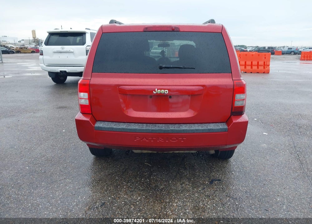 2010 JEEP PATRIOT SPORT VIN: 1J4NT2GA8AD516747