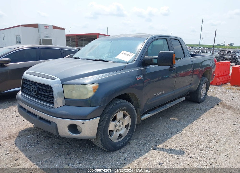 2007 TOYOTA TUNDRA SR5 5.7L V8 VIN: 5TBBV54197S452376