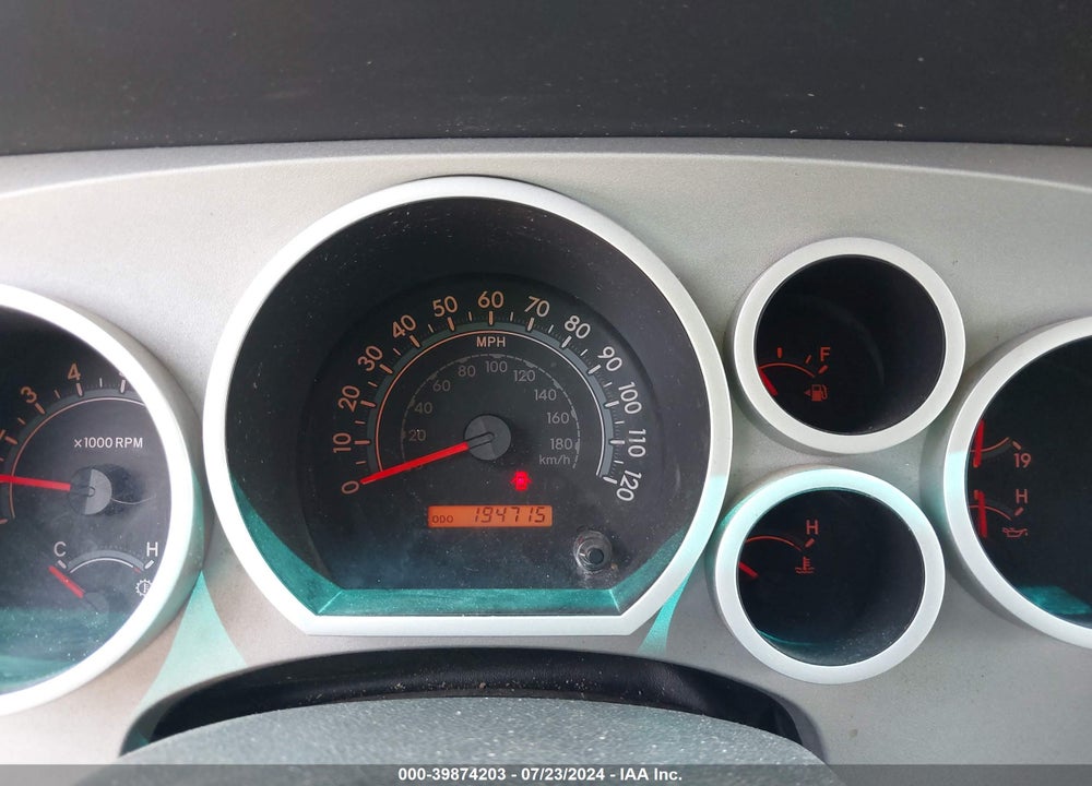 2007 TOYOTA TUNDRA SR5 5.7L V8 VIN: 5TBBV54197S452376