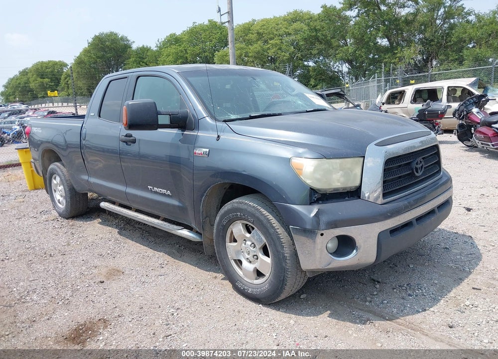 2007 TOYOTA TUNDRA SR5 5.7L V8 VIN: 5TBBV54197S452376