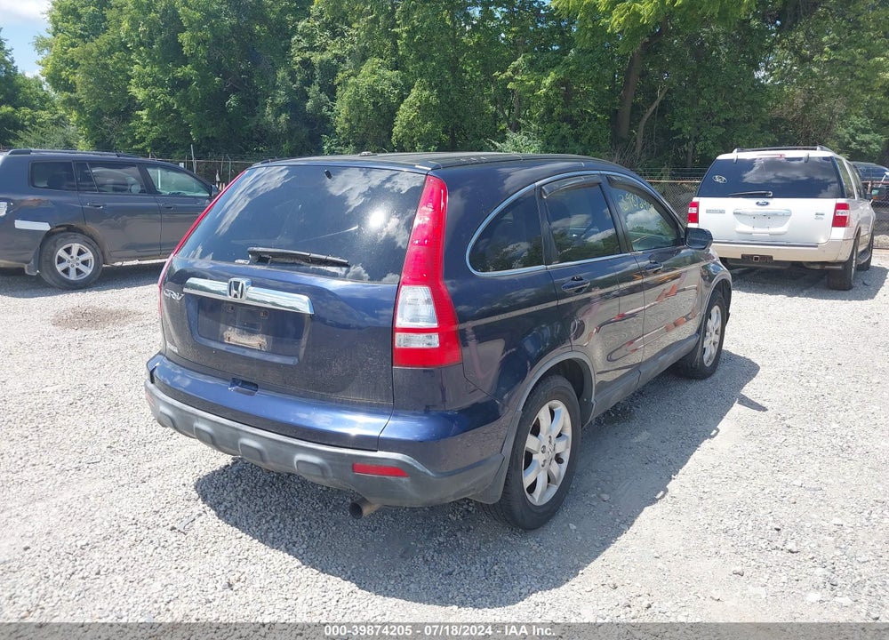 2007 HONDA CR-V EX-L VIN: JHLRE48777C001627