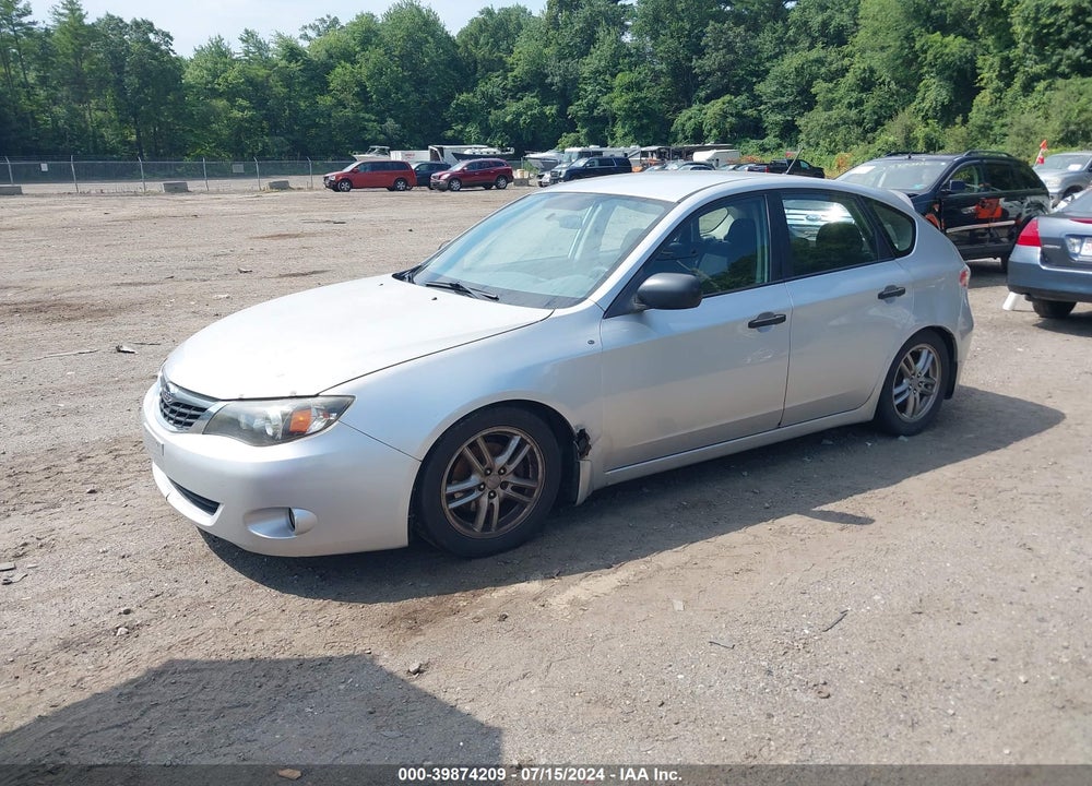 2008 SUBARU IMPREZA 2.5I VIN: JF1GH61618G805351