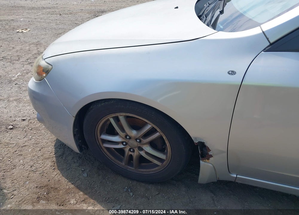 2008 SUBARU IMPREZA 2.5I VIN: JF1GH61618G805351