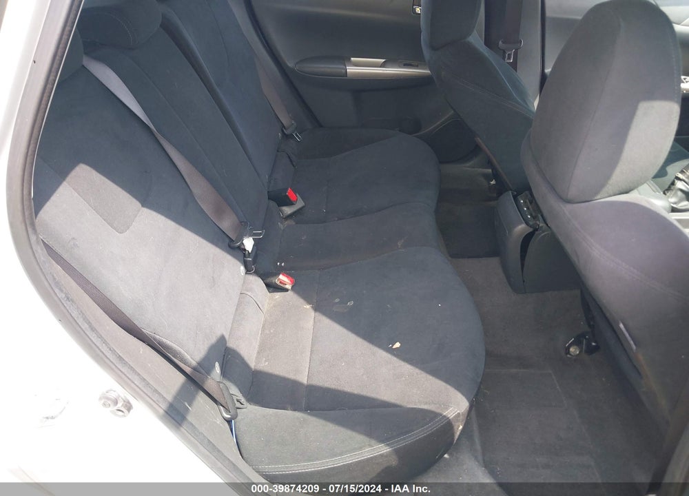 2008 SUBARU IMPREZA 2.5I VIN: JF1GH61618G805351