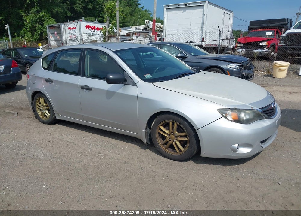 2008 SUBARU IMPREZA 2.5I VIN: JF1GH61618G805351