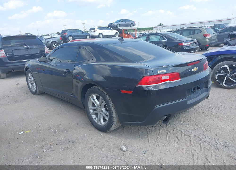 2014 CHEVROLET CAMARO 2LS VIN: 2G1FA1E37E9306103