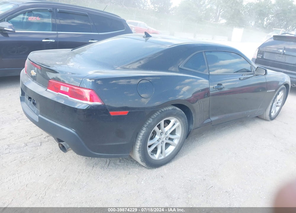 2014 CHEVROLET CAMARO 2LS VIN: 2G1FA1E37E9306103