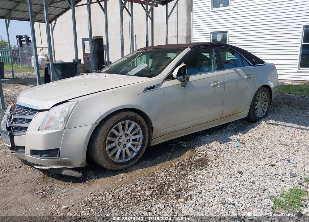 2011 CADILLAC CTS LUXURY VIN: 1G6DG5EY5B0122481