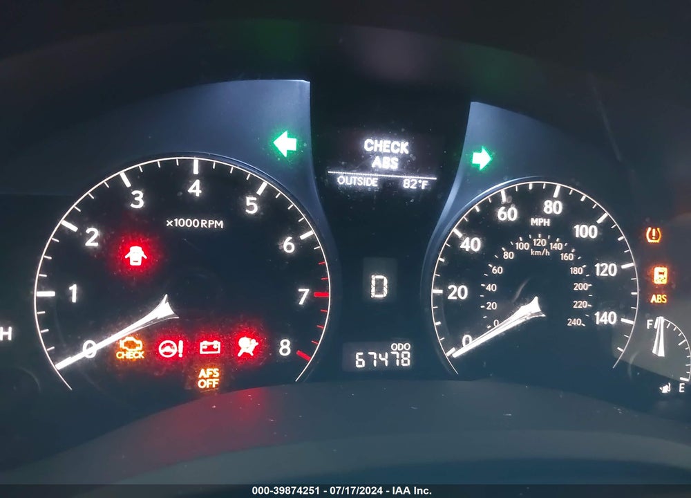 2010 LEXUS RX 350 VIN: JTJZK1BA9A2409436