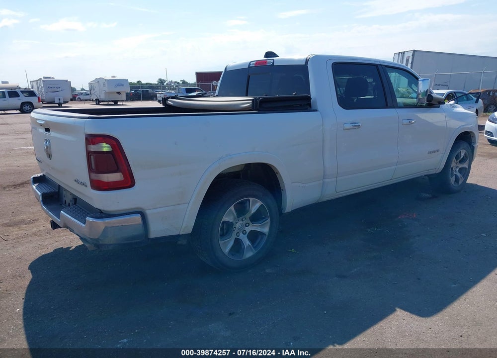 2020 RAM 1500 LAIE VIN: 1C6SRFRT0LN263585