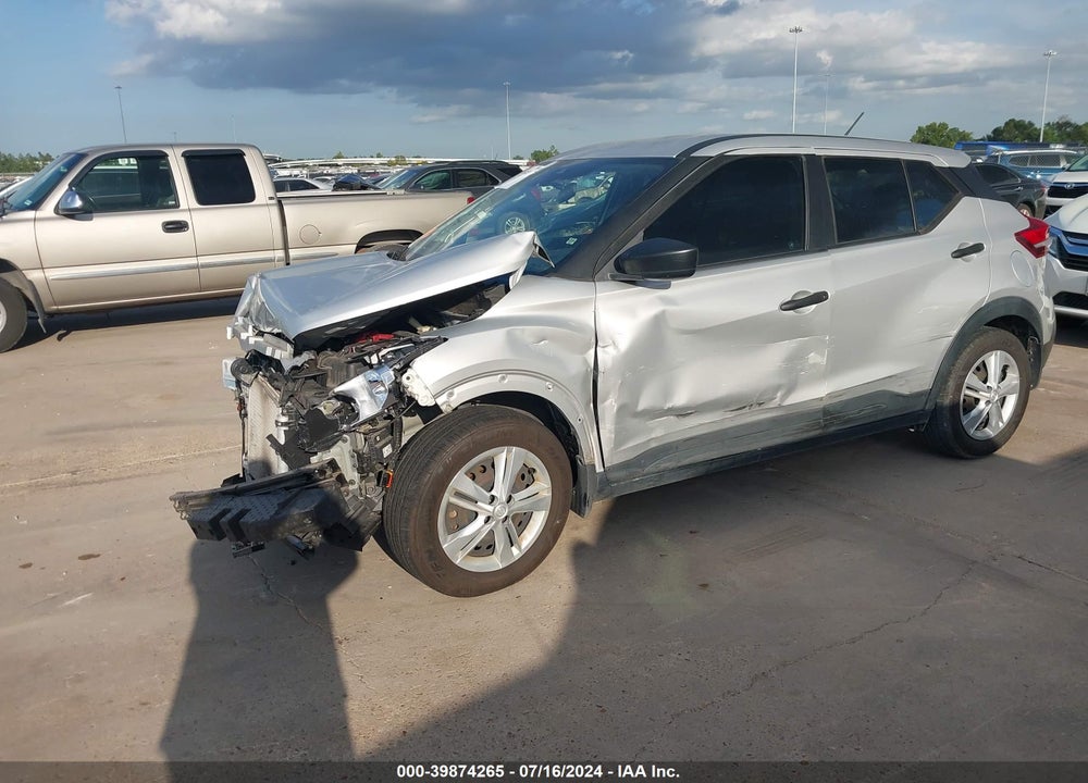 2020 NISSAN KICKS S XTRONIC CVT VIN: 3N1CP5BV7LL556105