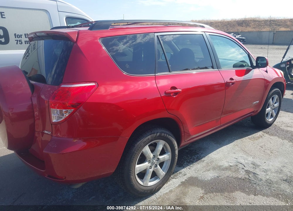 2008 TOYOTA RAV4 LIMITED VIN: JTMBD31V785203488