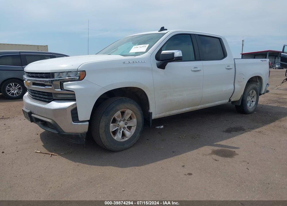 2020 CHEVROLET SILVERADO 1500 4WD SHORT BED LT VIN: 1GCUYDEDXLZ203331