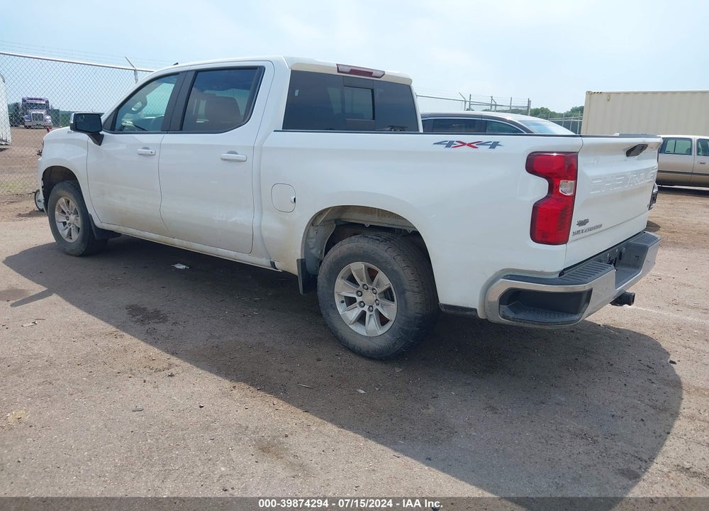 2020 CHEVROLET SILVERADO 1500 4WD SHORT BED LT VIN: 1GCUYDEDXLZ203331