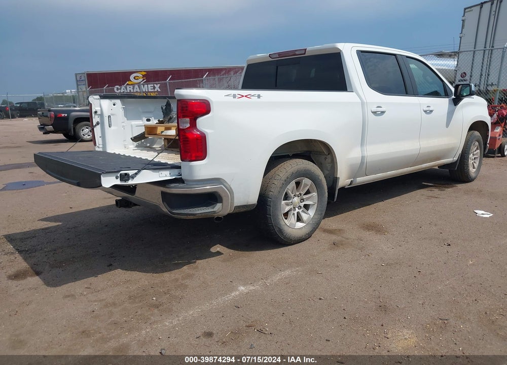 2020 CHEVROLET SILVERADO 1500 4WD SHORT BED LT VIN: 1GCUYDEDXLZ203331