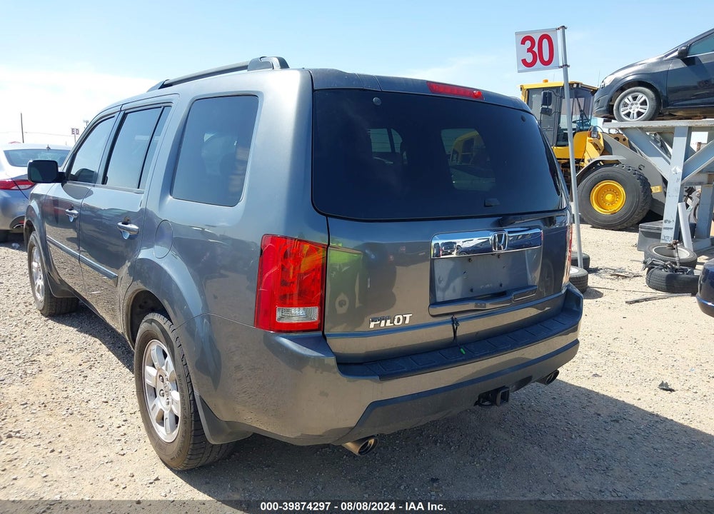 2011 HONDA PILOT EX-L VIN: 5FNYF3H55BB031266