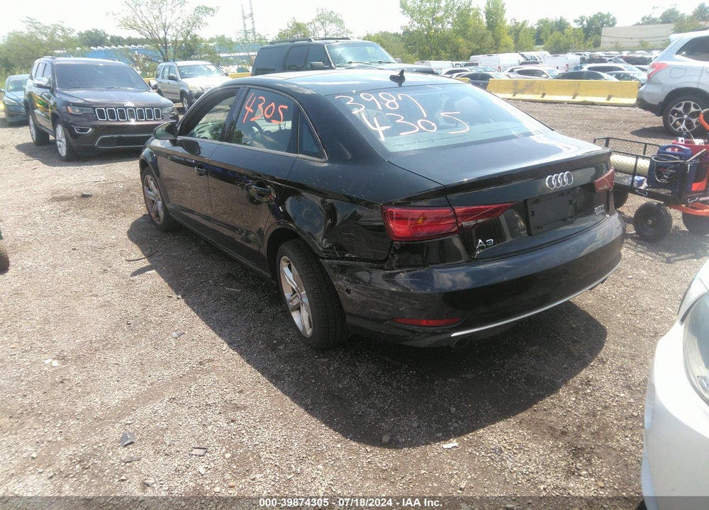 2017 AUDI A3 2.0T PREMIUM VIN: WAUB8GFF8H1042103
