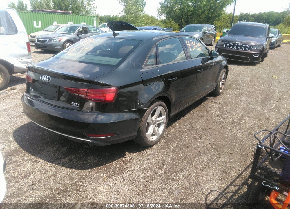 2017 AUDI A3 2.0T PREMIUM VIN: WAUB8GFF8H1042103