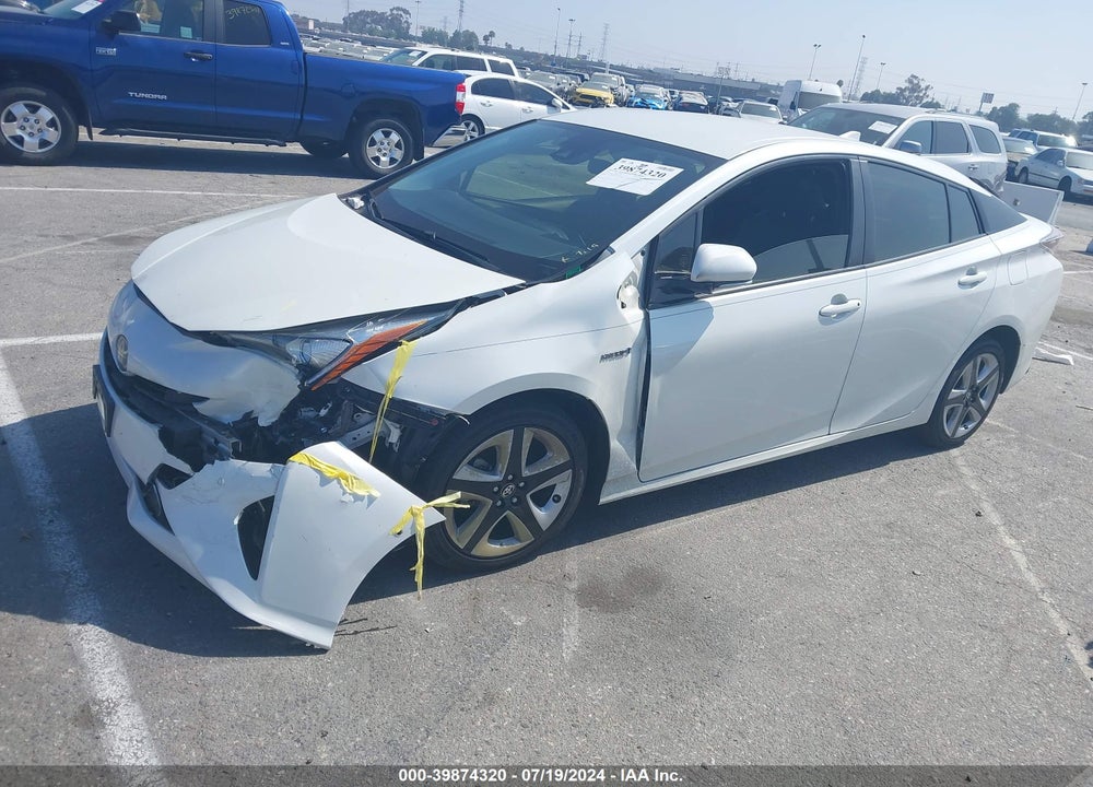 2018 TOYOTA PRIUS THREE TOURING VIN: JTDKARFUXJ3059819