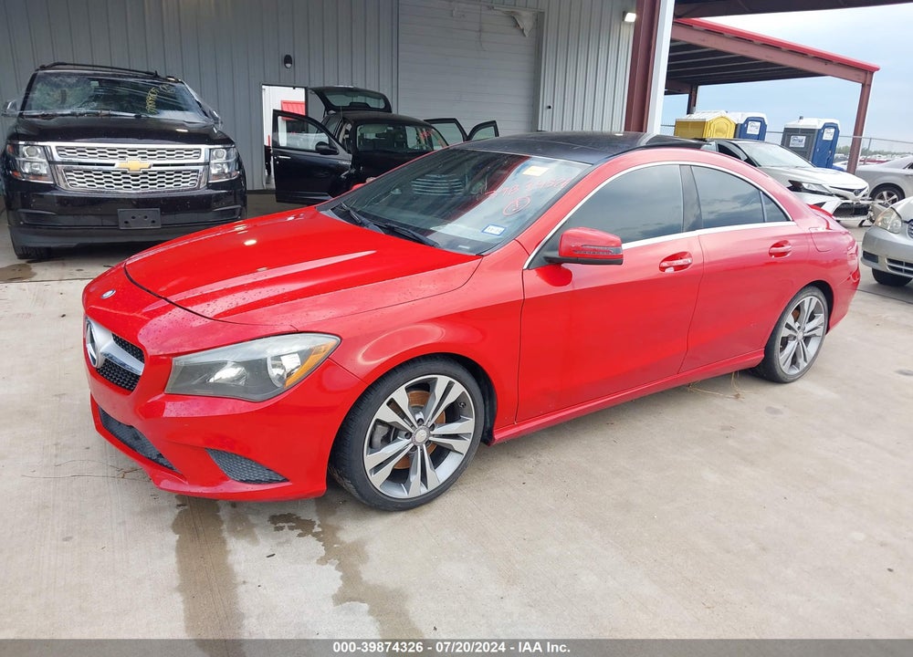 2014 MERCEDES-BENZ CLA 250 VIN: WDDSJ4EB1EN026016